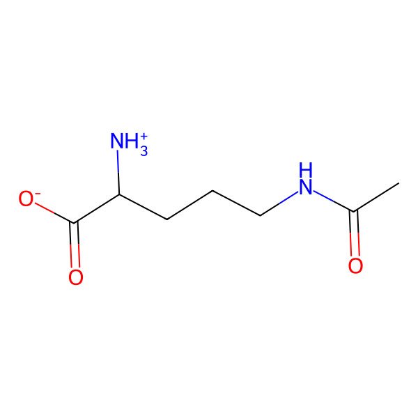2D Structure of Ndelta-acetyl-L-ornithine