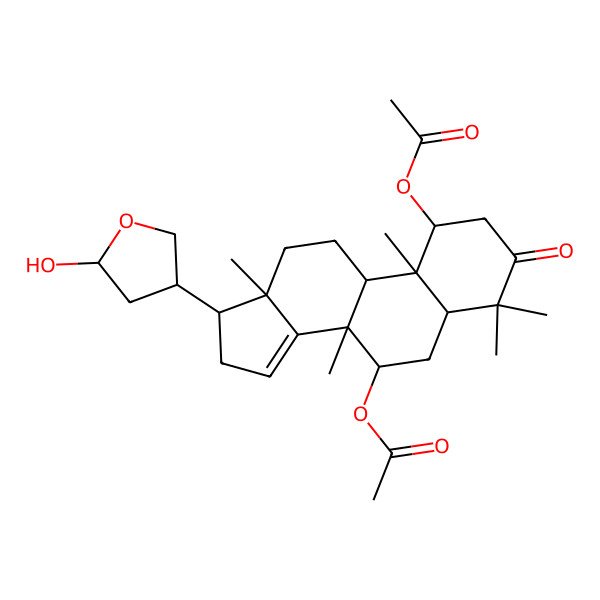 2D Structure of Neemfruitin A 2D Structure of Neemfruitin A
