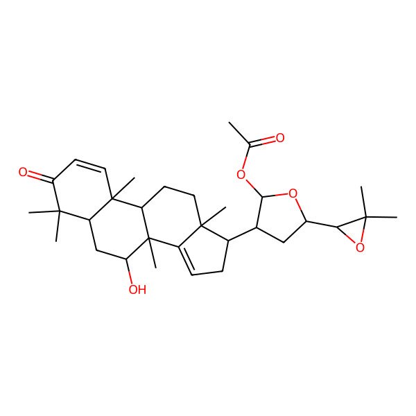 2D Structure of Neemfruitin B 2D Structure of Neemfruitin B