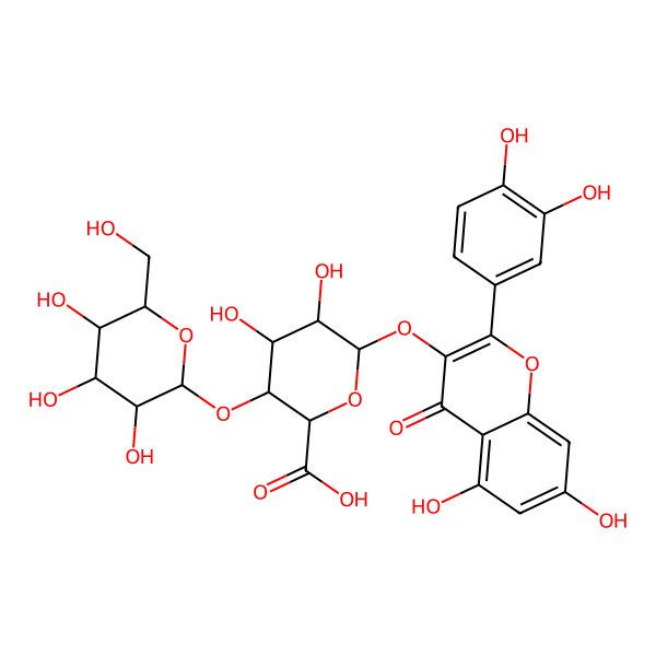 2D Structure of Nelumboside