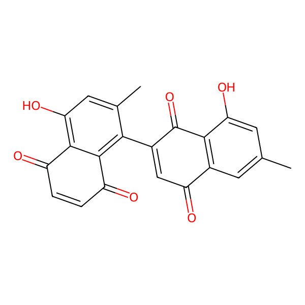 2D Structure of Neodiospyrin