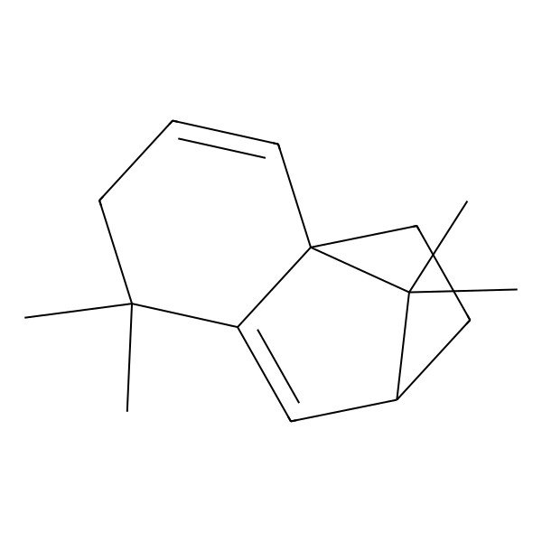 2D Structure of Neoisolongifolene, 8,9-dehydro- 2D Structure of Neoisolongifolene, 8,9-dehydro-