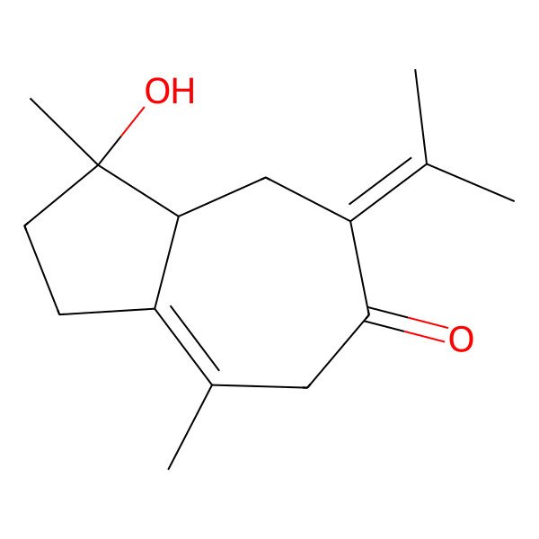 2D Structure of Neoprocurcumenol
