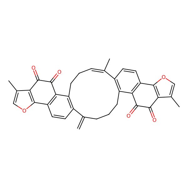 2D Structure of Neoprzewaquinone A