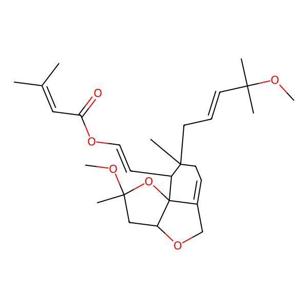 2D Structure of neovibsanin M 2D Structure of neovibsanin M