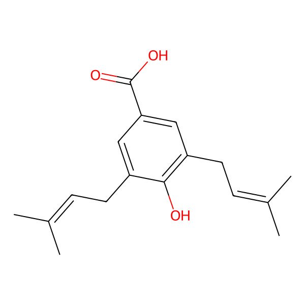 2D Structure of Nervogenic acid