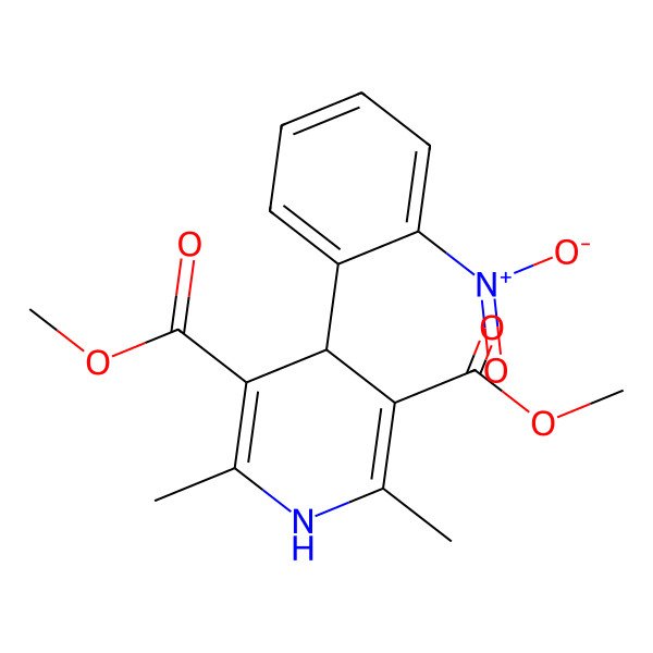 2D Structure of Nifedipine