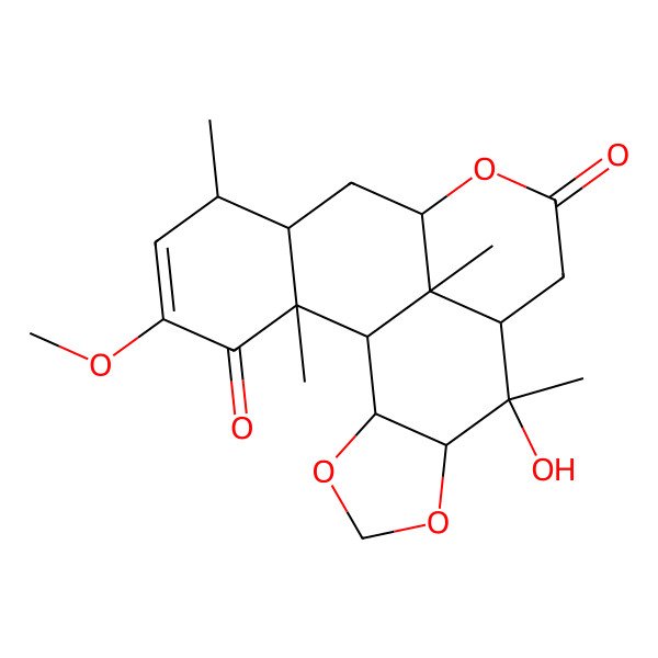 2D Structure of Nigakilactone L 2D Structure of Nigakilactone L