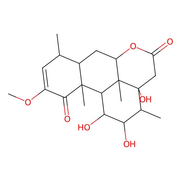 2D Structure of Nigakilactone M 2D Structure of Nigakilactone M