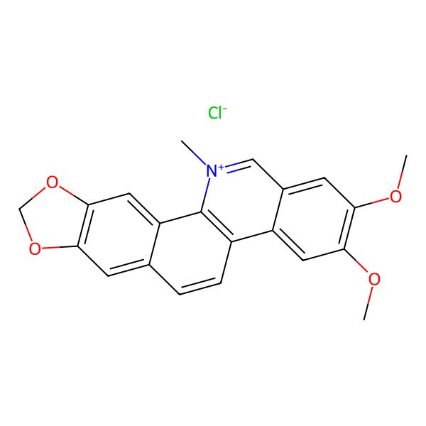 2D Structure of Nitidine, chloride