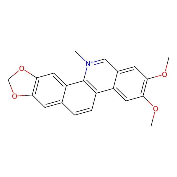 2D Structure of Nitidine