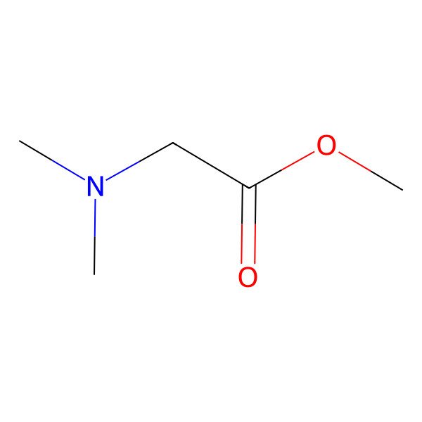 2D Structure of Glycine, N,N-dimethyl-, methyl ester