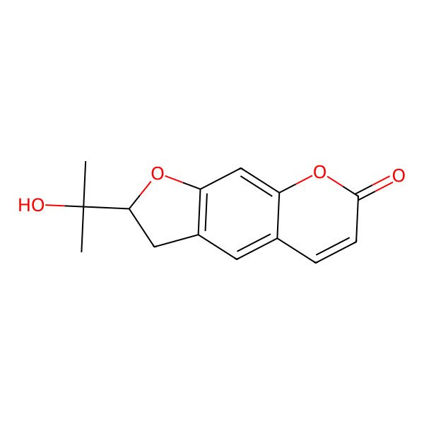 2D Structure of Nodakenetin 2D Structure of Nodakenetin