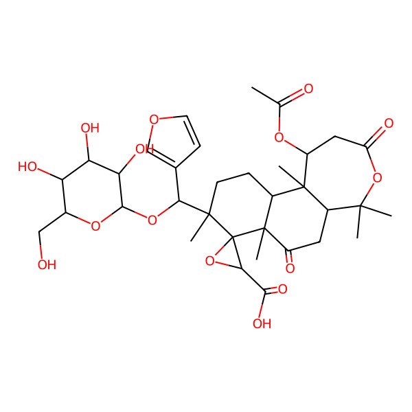 2D Structure of Nomilin glucoside