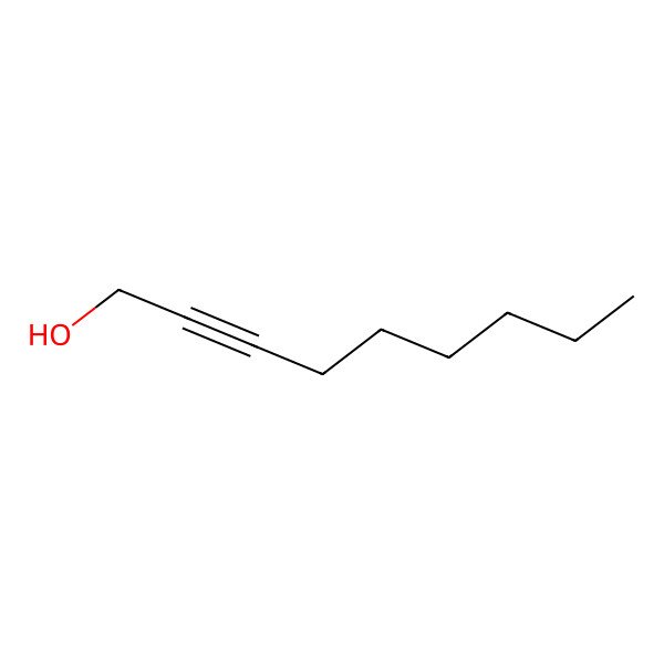 2D Structure of Non-2-yn-1-ol