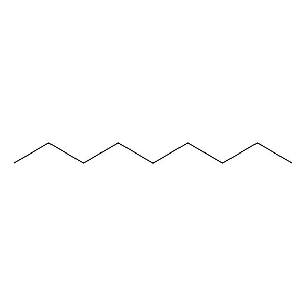 2D Structure of Nonane