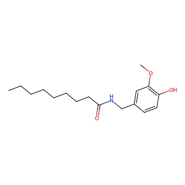 2D Structure of Nonivamide