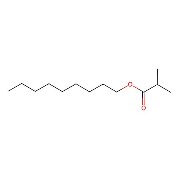 2D Structure of Nonyl 2-methylpropanoate 2D Structure of Nonyl 2-methylpropanoate