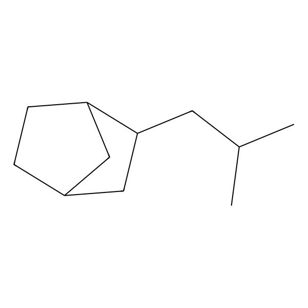 2D Structure of Norbornane, 2-isobutyl- 2D Structure of Norbornane, 2-isobutyl-
