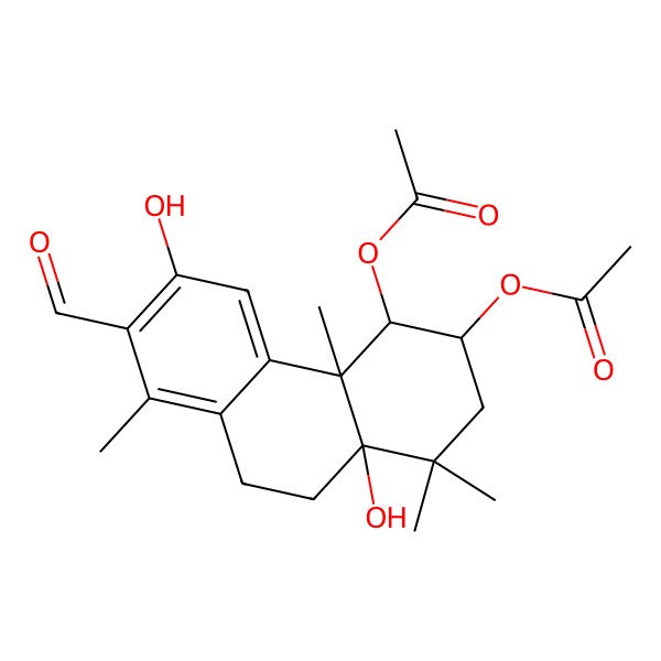 2D Structure of Norcaesalpinin C