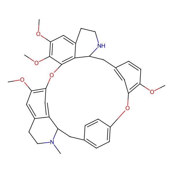 2D Structure of (+)-2-Norisotetrandrine