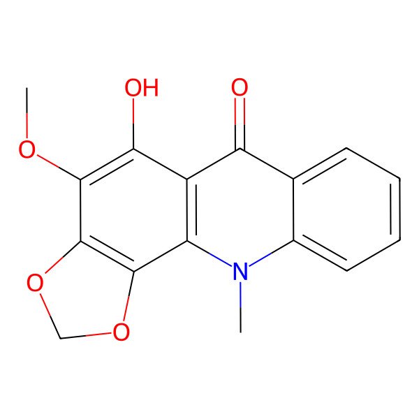 2D Structure of Normelicopine 2D Structure of Normelicopine