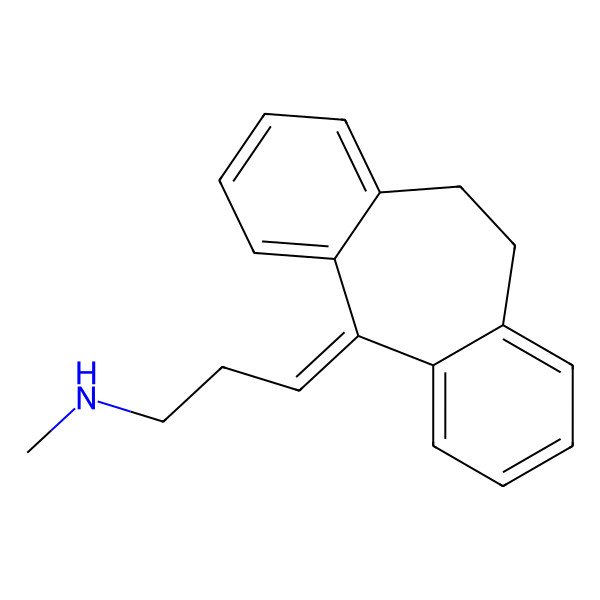 2D Structure of Nortriptyline