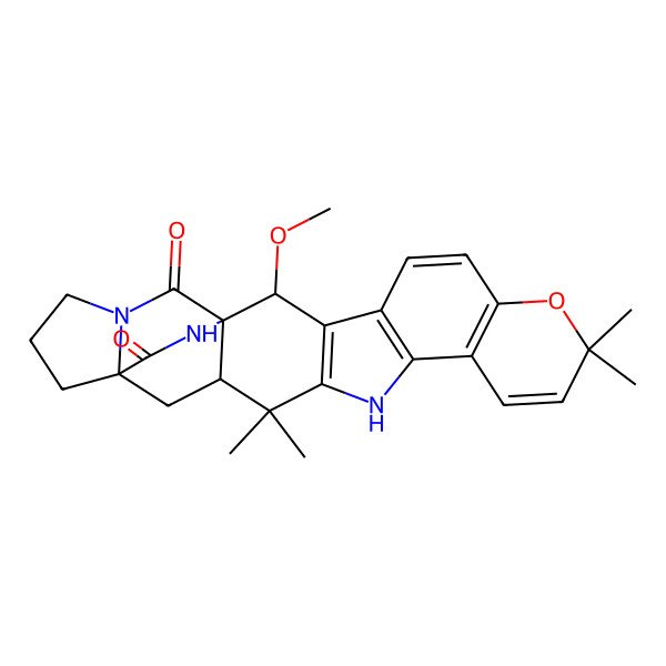 2D Structure of Notoamide F