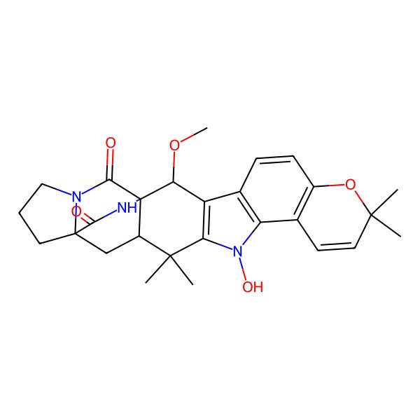 2D Structure of Notoamide G