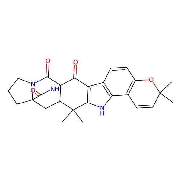 2D Structure of Notoamide I