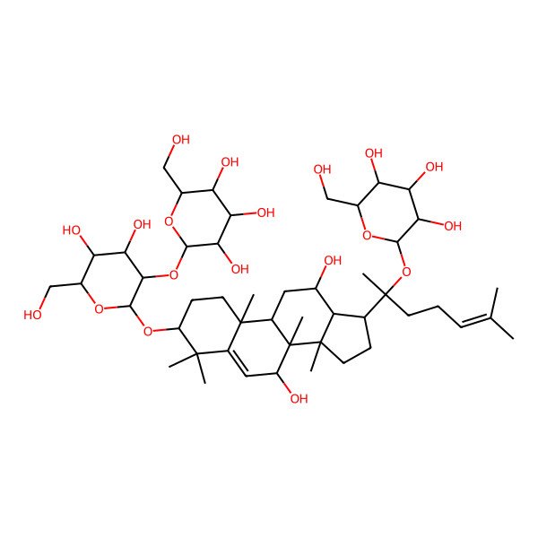 2D Structure of Notoginsenoside G