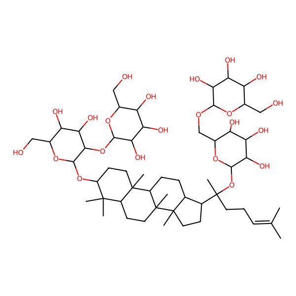 2D Structure of Notoginsenoside I