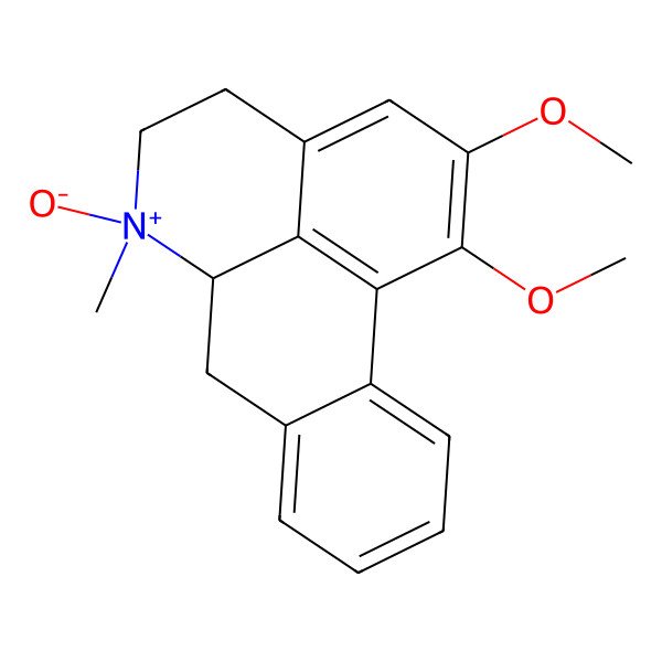 2D Structure of Nuciferine N-Oxide
