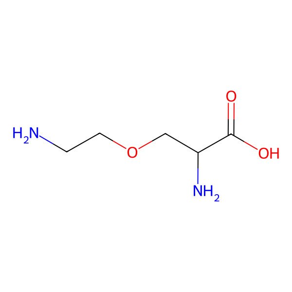 2D Structure of O-(2-Aminoethyl)-L-serine 2D Structure of O-(2-Aminoethyl)-L-serine