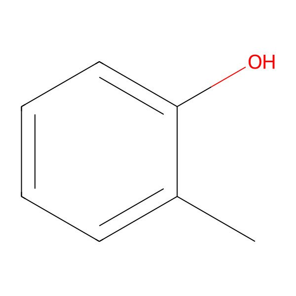 2D Structure of o-Cresol