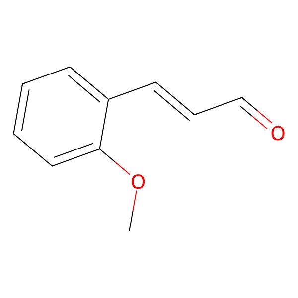 2D Structure of O-Methoxycinnamaldehyde, (Z)-