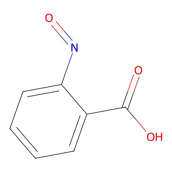 2D Structure of o-Nitrosobenzoic acid