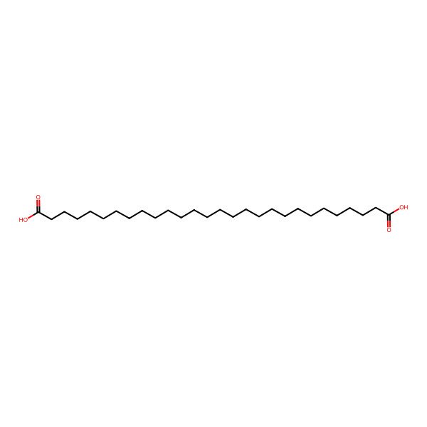 2D Structure of Octacosanedioic acid 2D Structure of Octacosanedioic acid