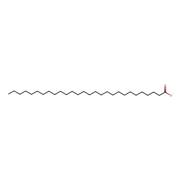 2D Structure of Octacosanoate 2D Structure of Octacosanoate