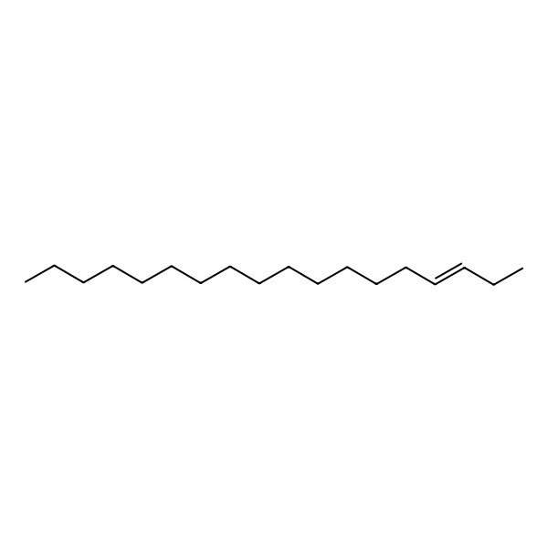 2D Structure of Octadec-3-ene