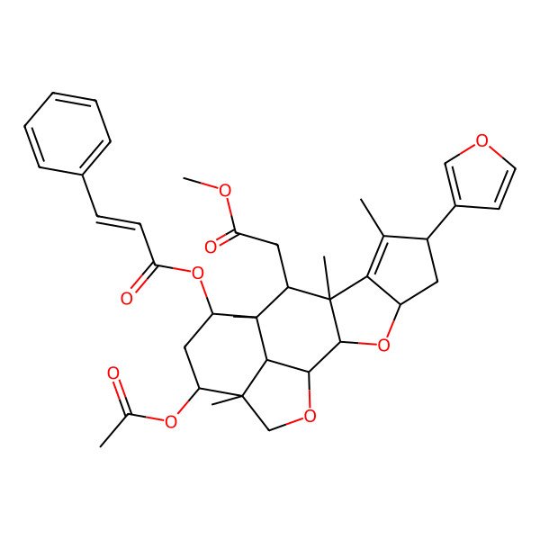 2D Structure of Ohchinin Acetate