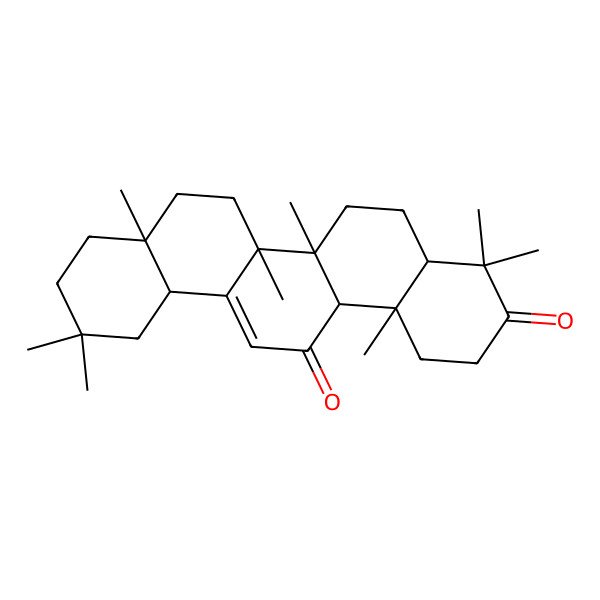 2D Structure of Olean-12-ene-3,11-dione 2D Structure of Olean-12-ene-3,11-dione