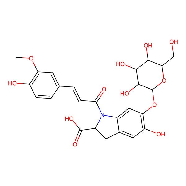 2D Structure of Oleracein B