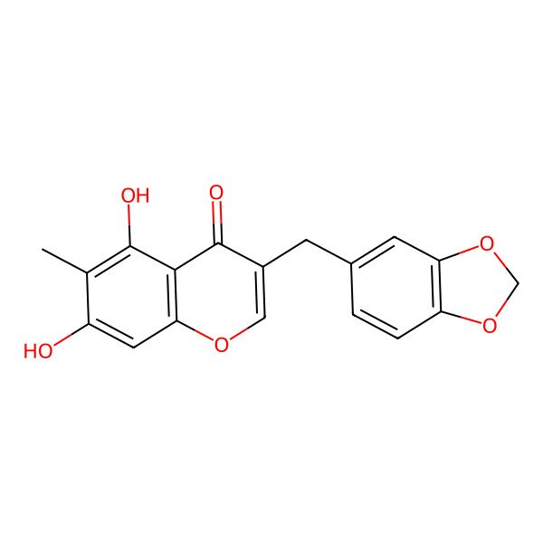 2D Structure of Ophiopogonone A