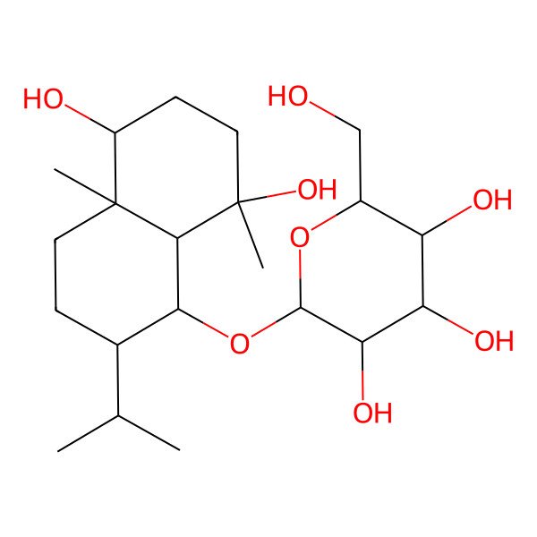2D Structure of Ophiopogonoside A