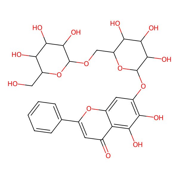 2D Structure of Oroxin B
