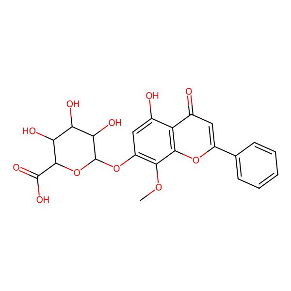 2D Structure of Oroxindin 2D Structure of Oroxindin
