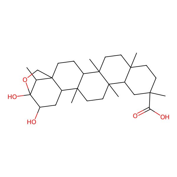 2D Structure of Orthosphenic acid