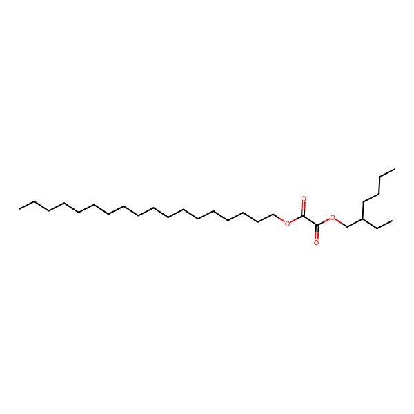 2D Structure of Oxalic acid, 2-ethylhexyl octadecyl ester