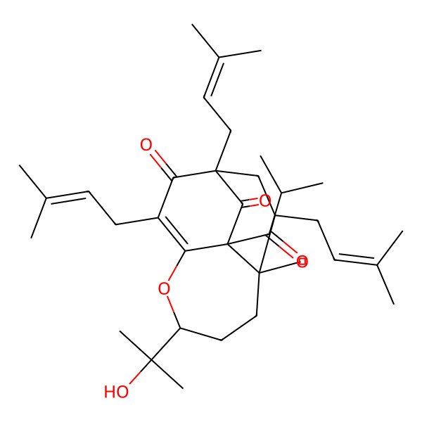 2D Structure of Oxepahyperforin